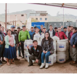 La Municipalidad de Huánuco proporciona insumos para mejorar la calidad del agua en la zona rural.