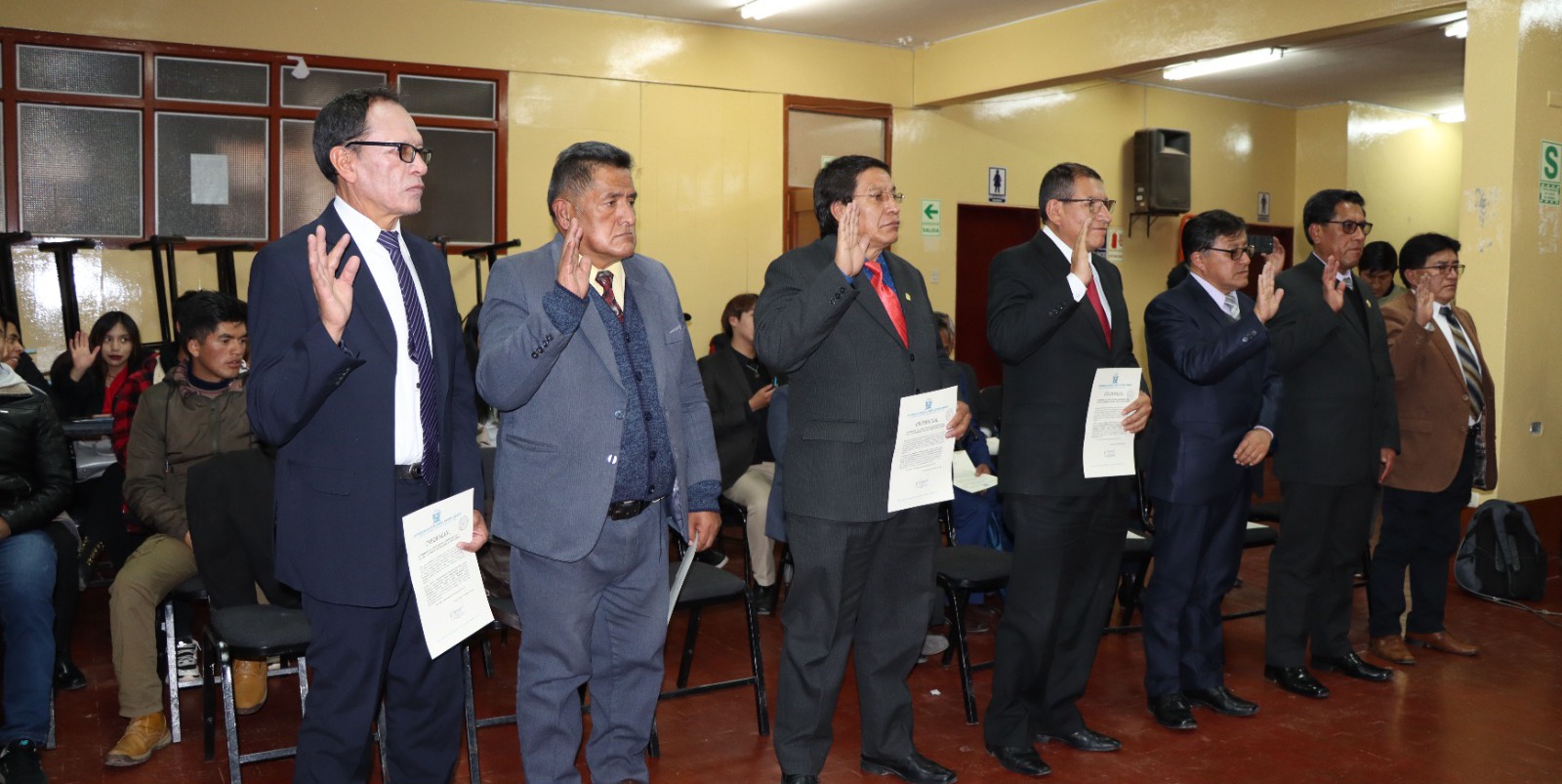 Elecciones en la Undac: Juramentan nuevos líderes universitarios