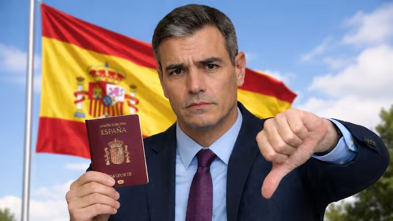 España prohibirá el ingreso y salida del país a ciudadanos y extranjeros que posterguen este trámite con su pasaporte