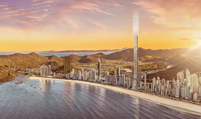 Brasil bate los récords de la ingeniería moderna con el rascacielos residencial más alto del mundo: 550 metros y 154 pisos