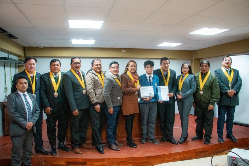 La municipalidad provincial de Pasco, apoyará al joven talento pasqueño Dick Jhosepmir Taiwa Daga Deudor