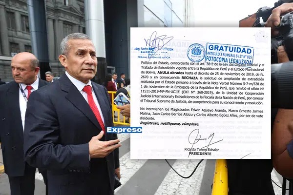 Jueces y fiscales usaron testigo ilegal para condenar a Ollanta Humala