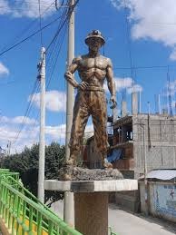 VANDALIZAN MONUMENTO AL MINERO EN YANACANCHA