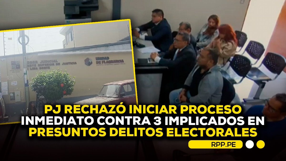 El Poder Judicial declaró improcedente el pedido de la Fiscalía