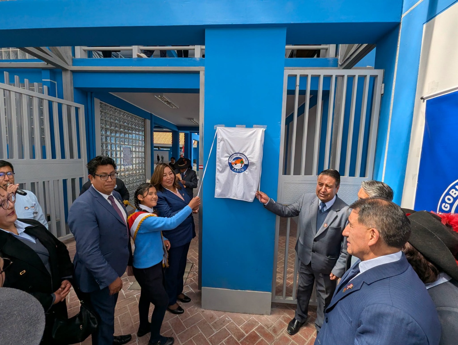 Entrega de la segunda etapa de su moderna infraestructura educativa