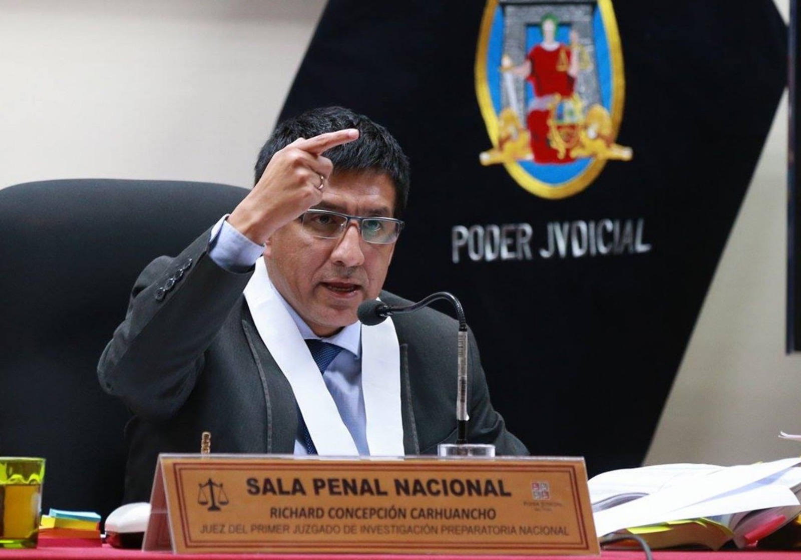 Juez Richard Concepción Carhuancho rechazó la denuncia penal