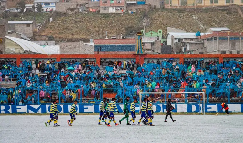 El estadio más alto del mundo fue habilitado para la Fase Final de la Liga 2