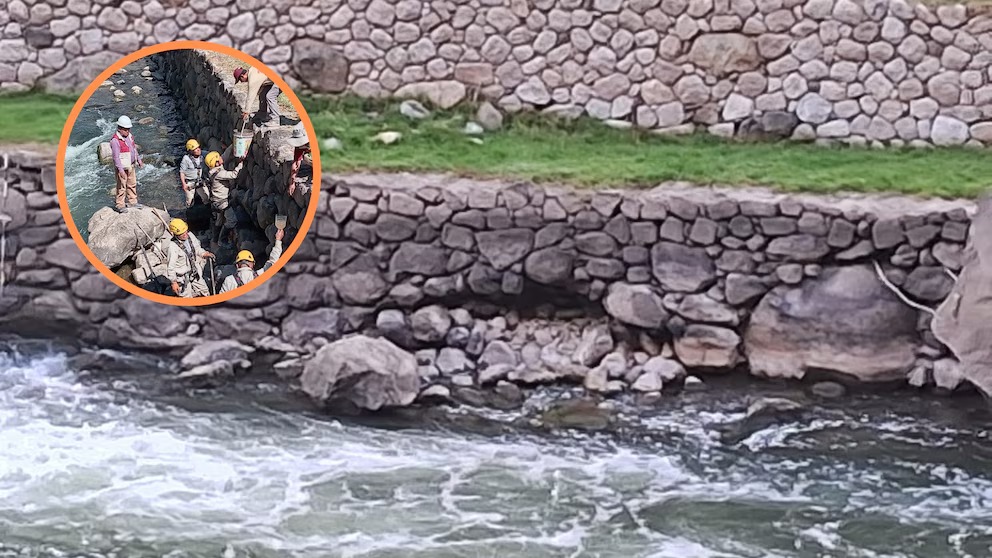 Erosión del río Vilcanota provocó daños en un muro inca de Machu Picchu