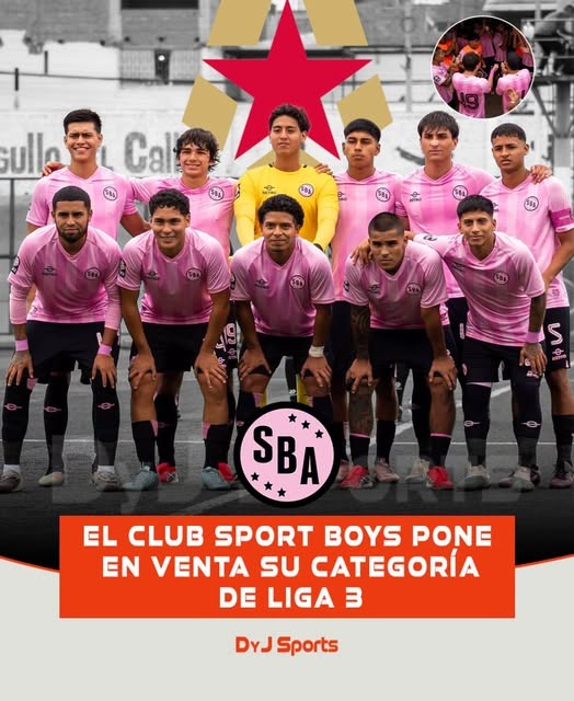 𝗦𝗣𝗢𝗥𝗧 𝗕𝗢𝗬𝗦 𝗣𝗢𝗡𝗘 𝗘𝗡 𝗩𝗘𝗡𝗧𝗔 𝗦𝗨 𝗖𝗔𝗧𝗘𝗚𝗢𝗥𝗜́𝗔 𝗘𝗡 𝗟𝗜𝗚𝗔 𝟯